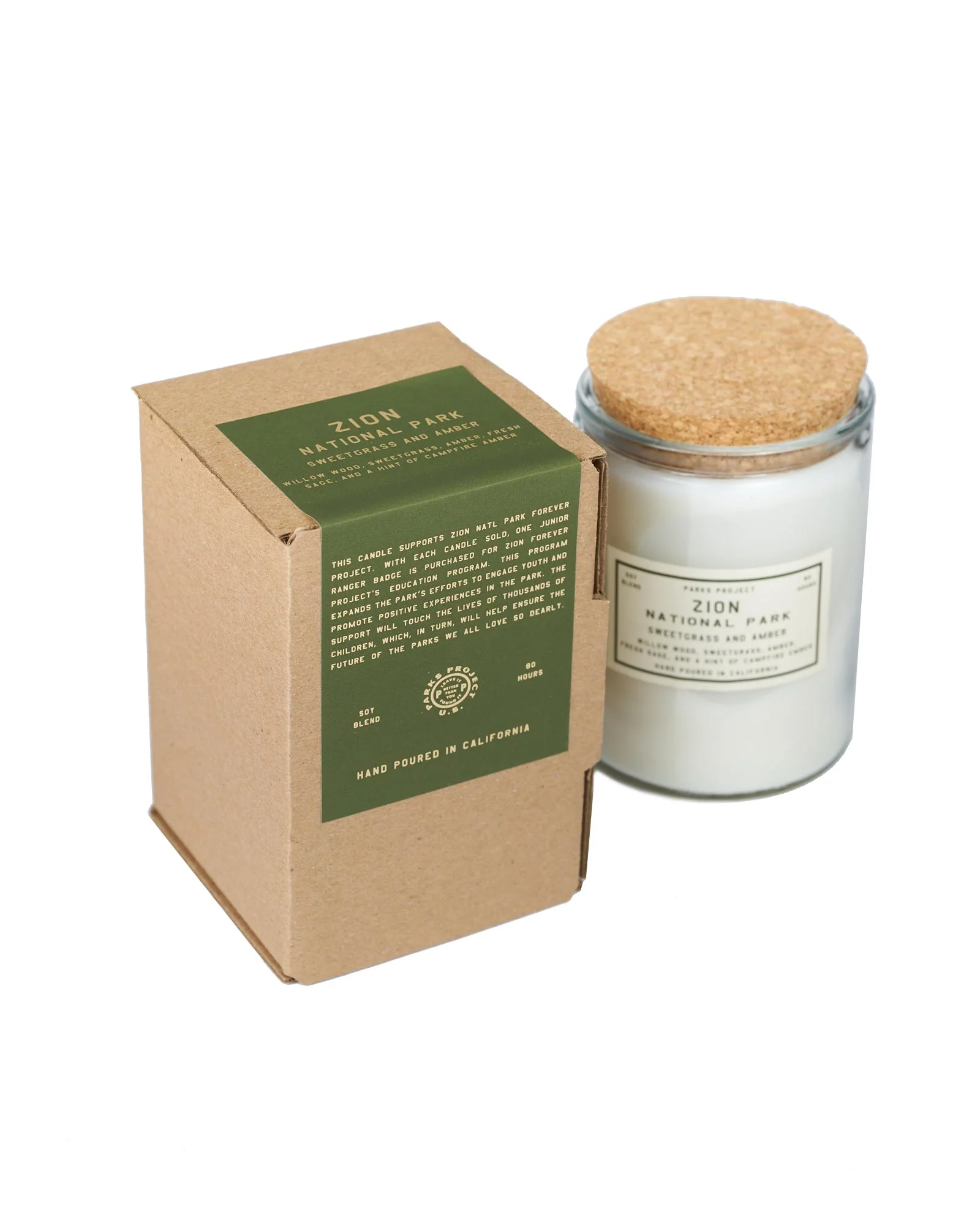 Zion Sweetgrass and Amber Candle - Image 3